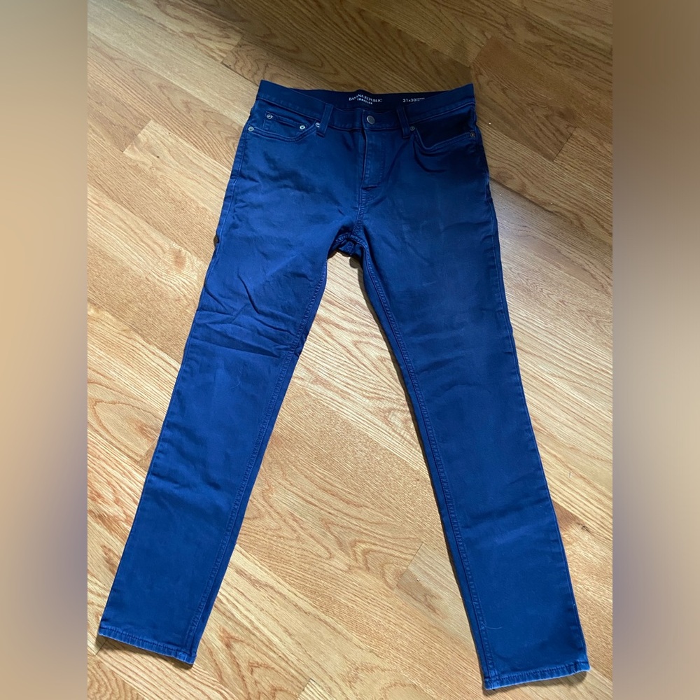 3 pairs banana republic traveler pants